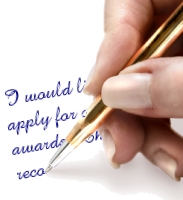 apply for award